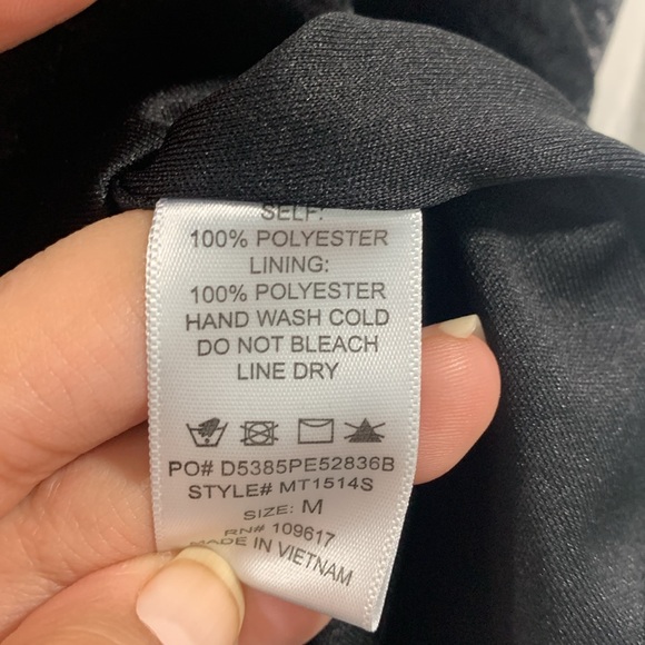 Shinestar Sleeveless Faux Button Up Blouse - Picture 7 of 7